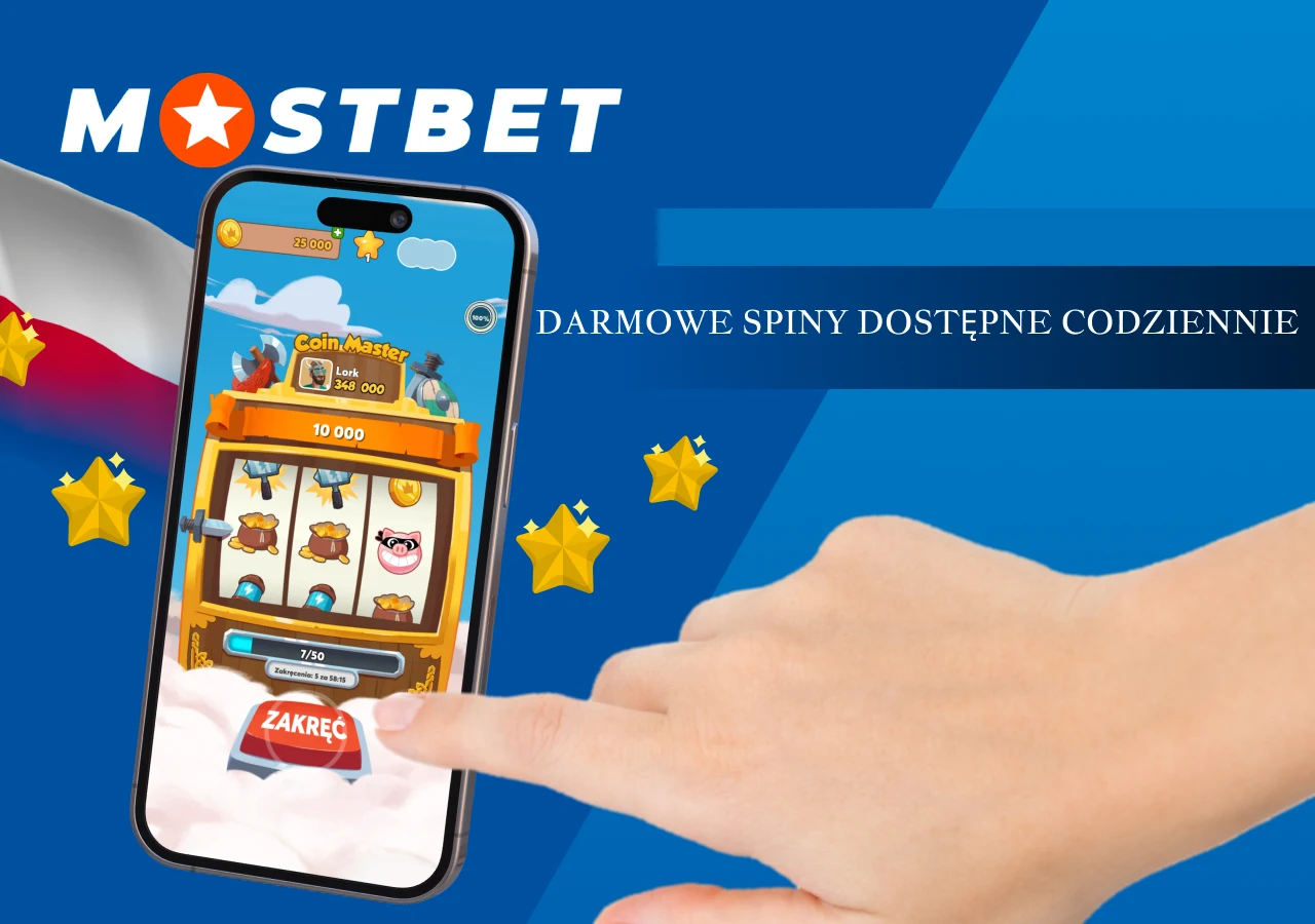 Darmowe spiny są dostępne codziennie