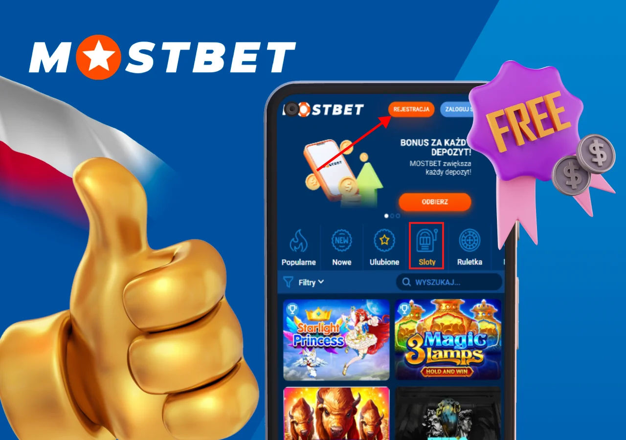 Zdobądź darmowe spiny w kasynie online MostBet Polska